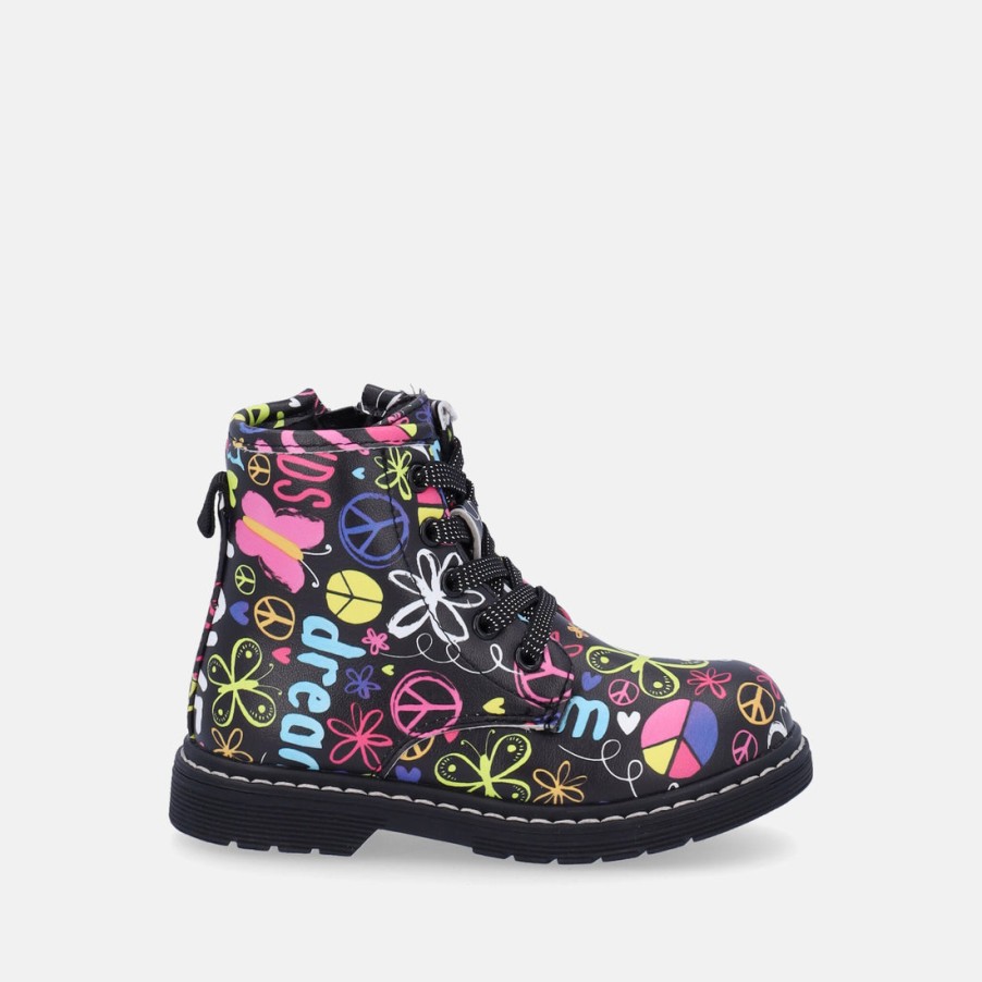 Children LOVE DETAILS | Colorful Girls' Combat Boots