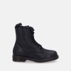 Children LEWISTONE | Lewistone Children'S Leather Combat Boots