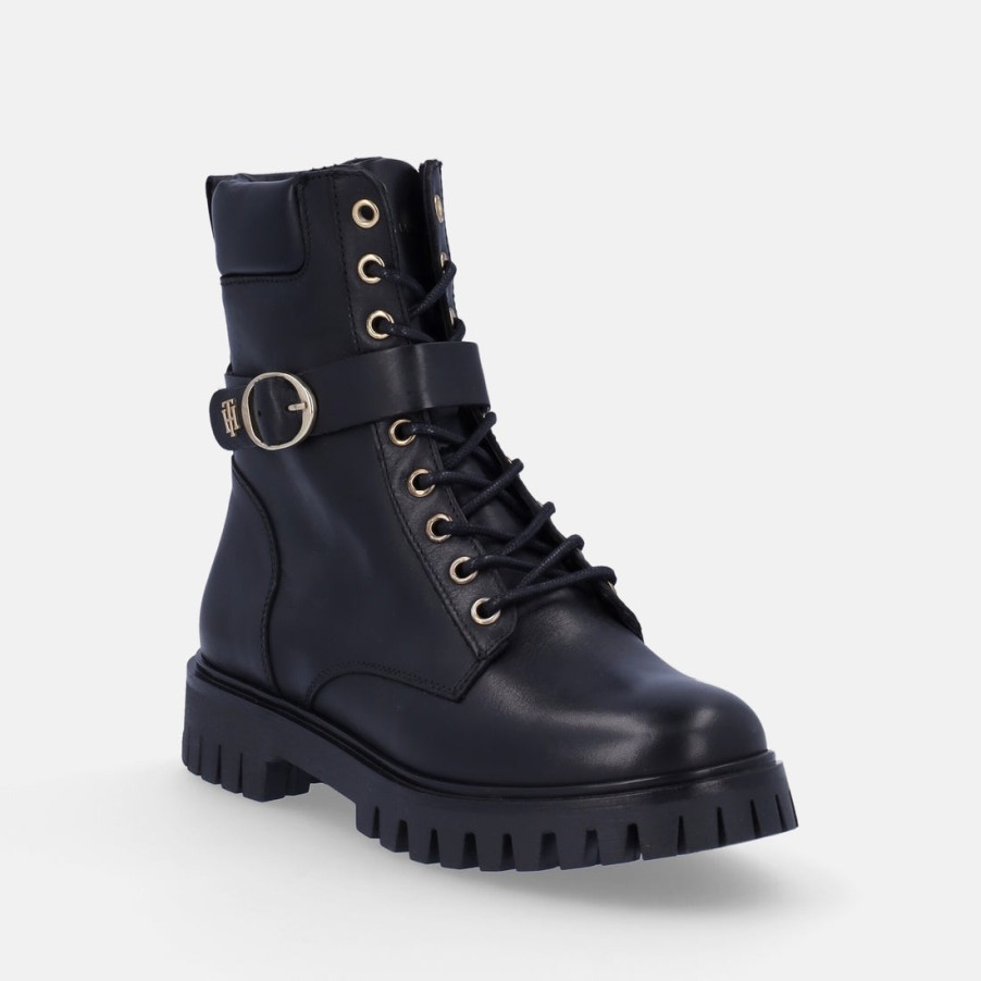 Woman TOMMY HILFIGER | Tommy Hilfiger Women'S Combat Boots