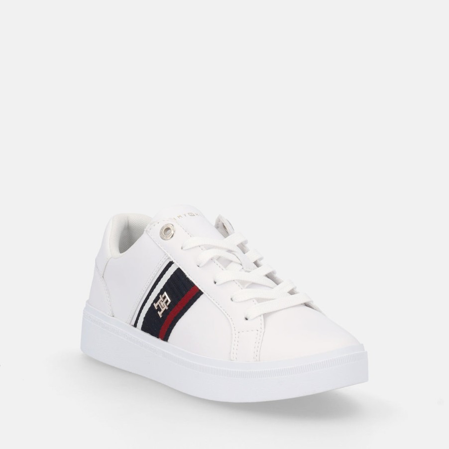 Woman TOMMY HILFIGER | Tommy Hilfiger Corp Webbing Sneakers