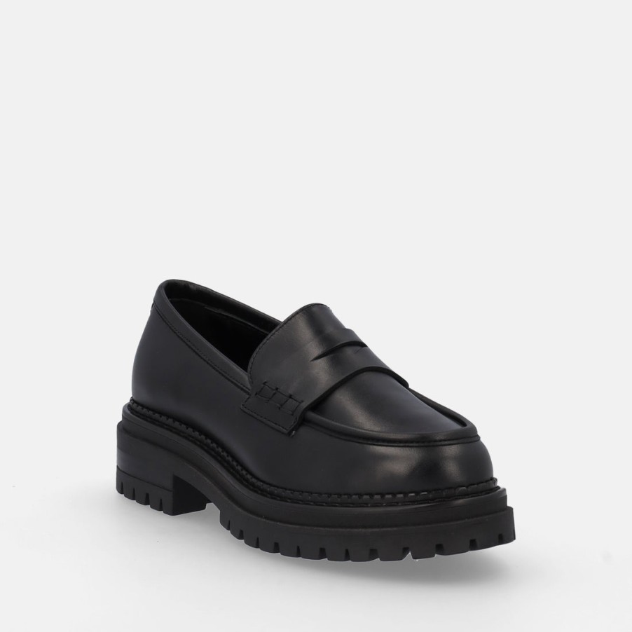 Woman BLACK GARDENS | Nero Giardini Moccasins