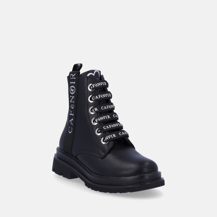 Children CAFENOIR | Cafenoir Children'S Combat Boots