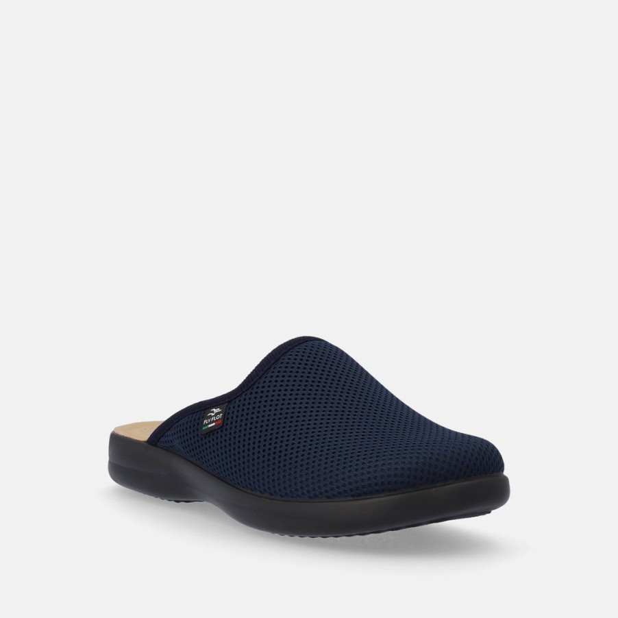 Man FLY FLOT | Fly Flot Men'S Fabric Slippers