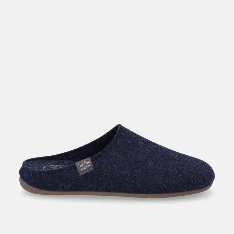 Man TONI PONS | Warm Men'S Slippers In Soft Recycled Felt