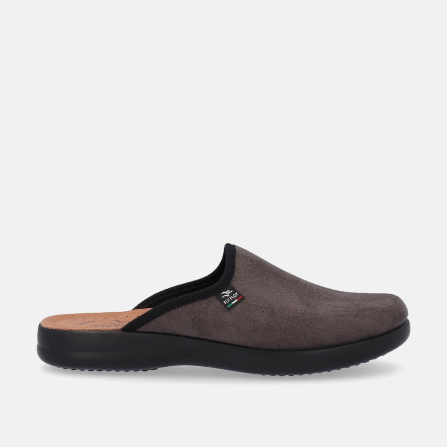 Man FLY FLOT | Fly Flot Men'S Fabric Slippers