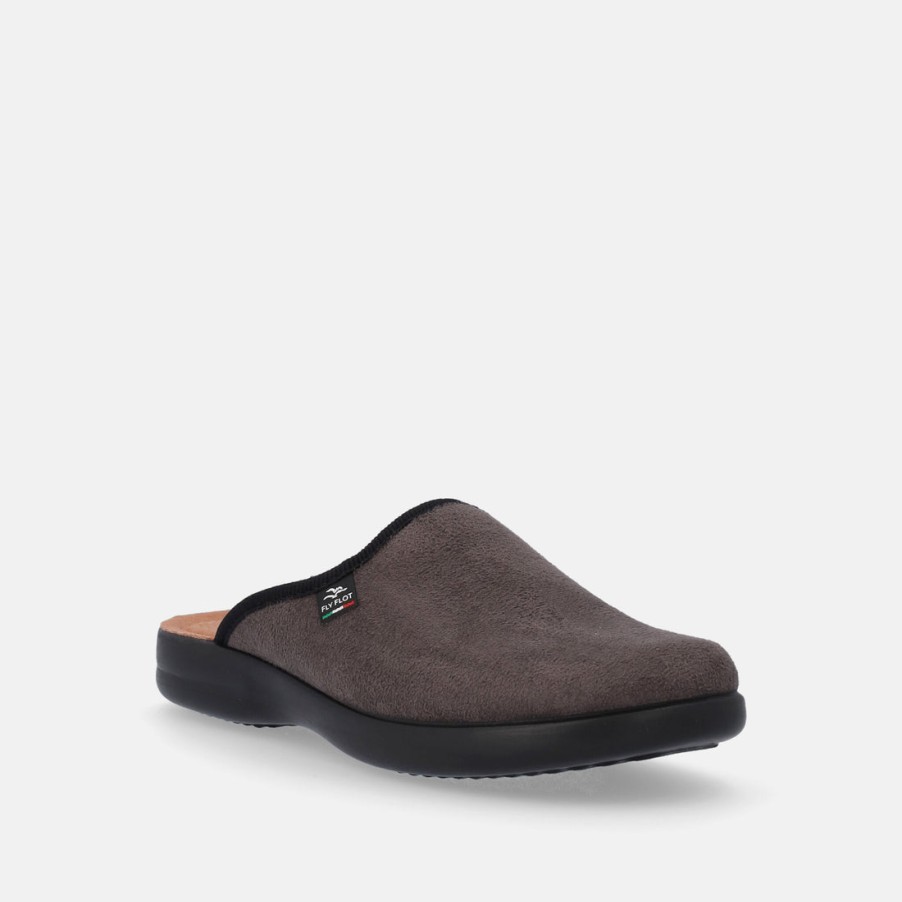 Man FLY FLOT | Fly Flot Men'S Fabric Slippers