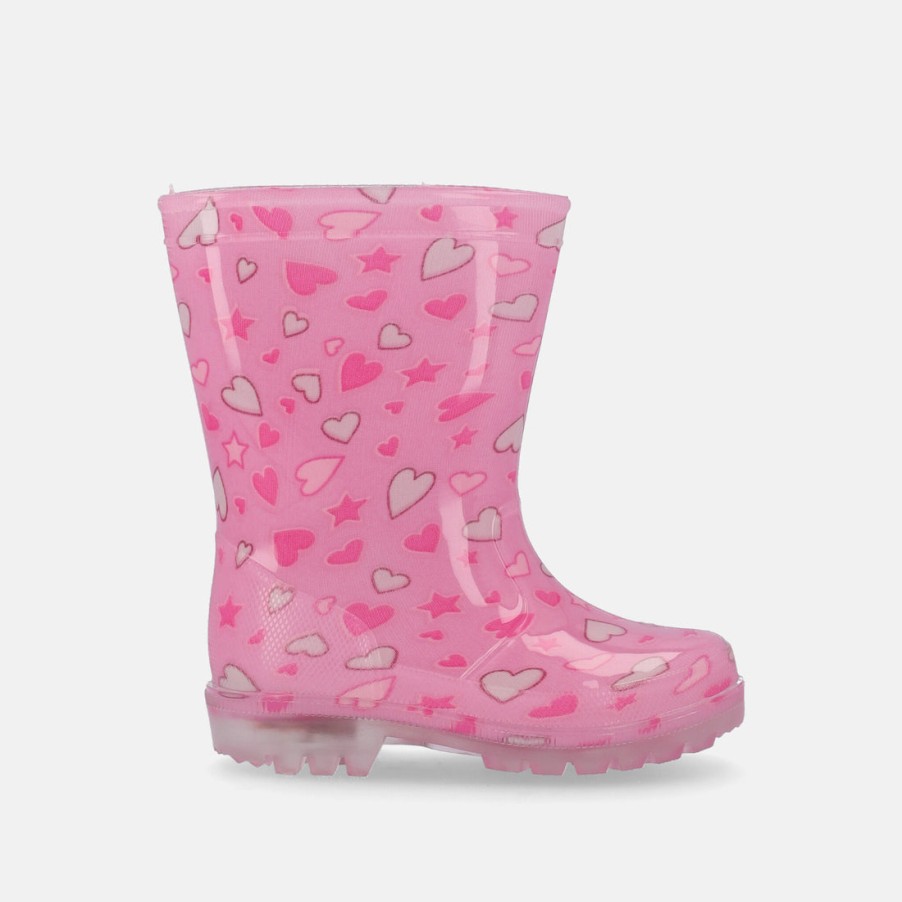 Children CHICCO | Chicco Girls' Rubber Ankle Boots With Lights