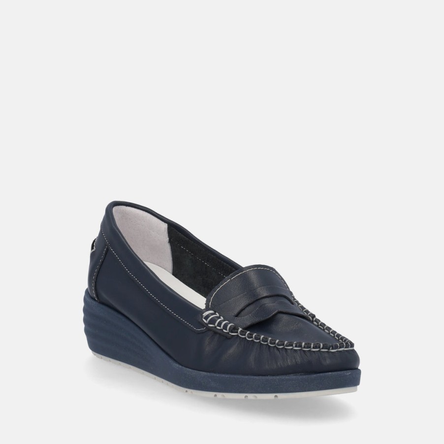 Woman BERTONE | Bertone Wedge Loafers