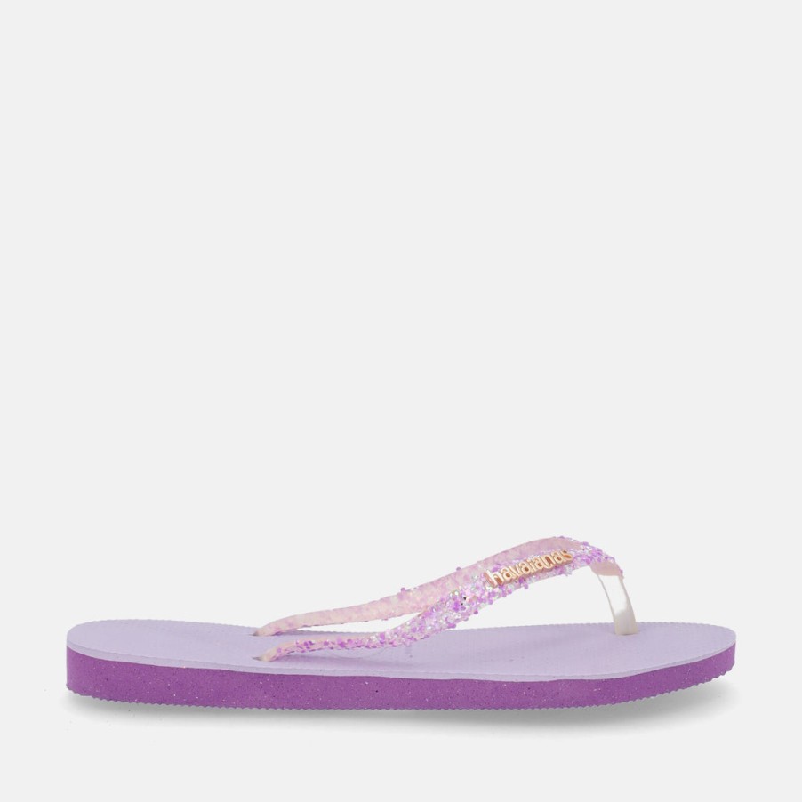 Woman HAVAIANAS | Havaianas Slim Glitter Flourish