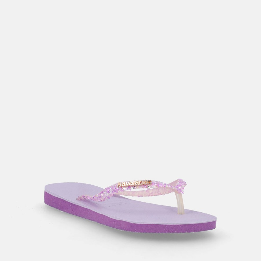 Woman HAVAIANAS | Havaianas Slim Glitter Flourish