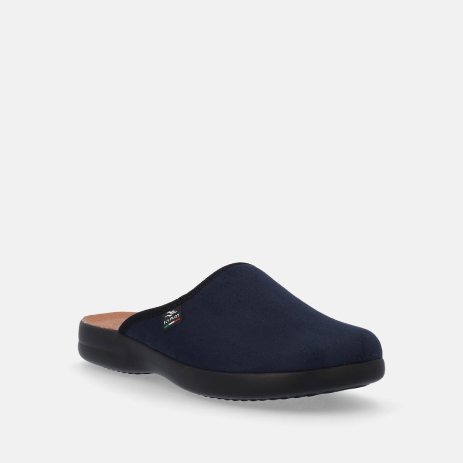 Man FLY FLOT | Fly Flot Men'S Fabric Slippers