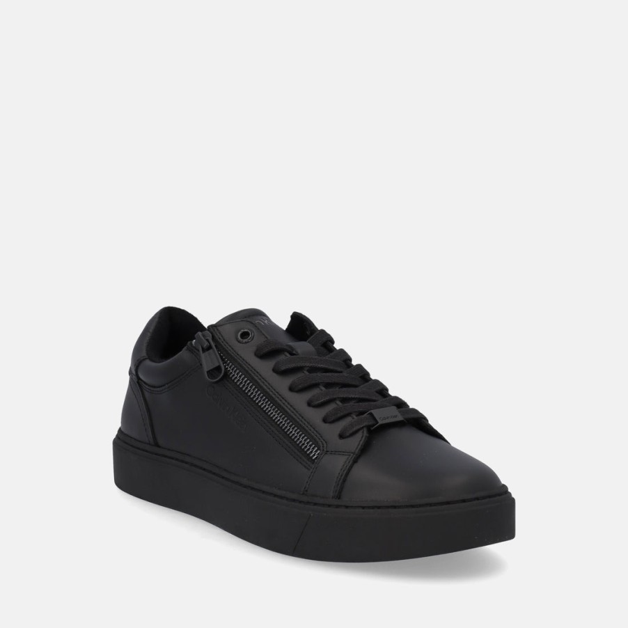 Man CALVIN KLEIN | Calvin Klein Low Top Lace Up W-Zip Rubb