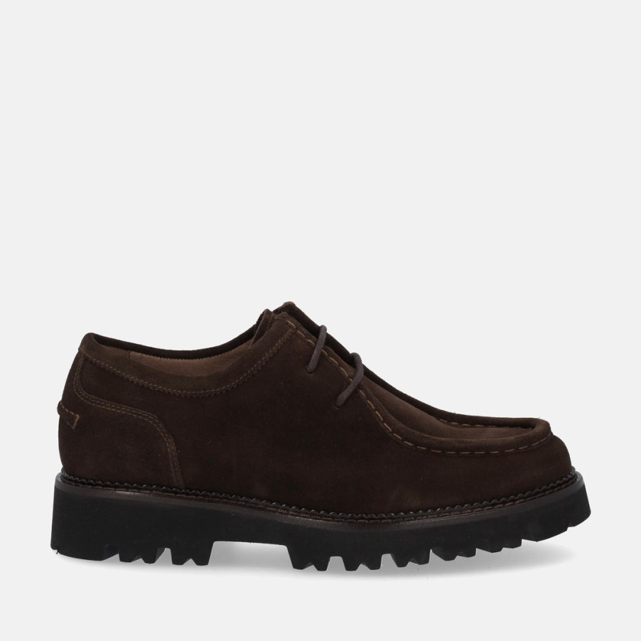 Man BLACK GARDENS | Nero Giardini Laced Shoes