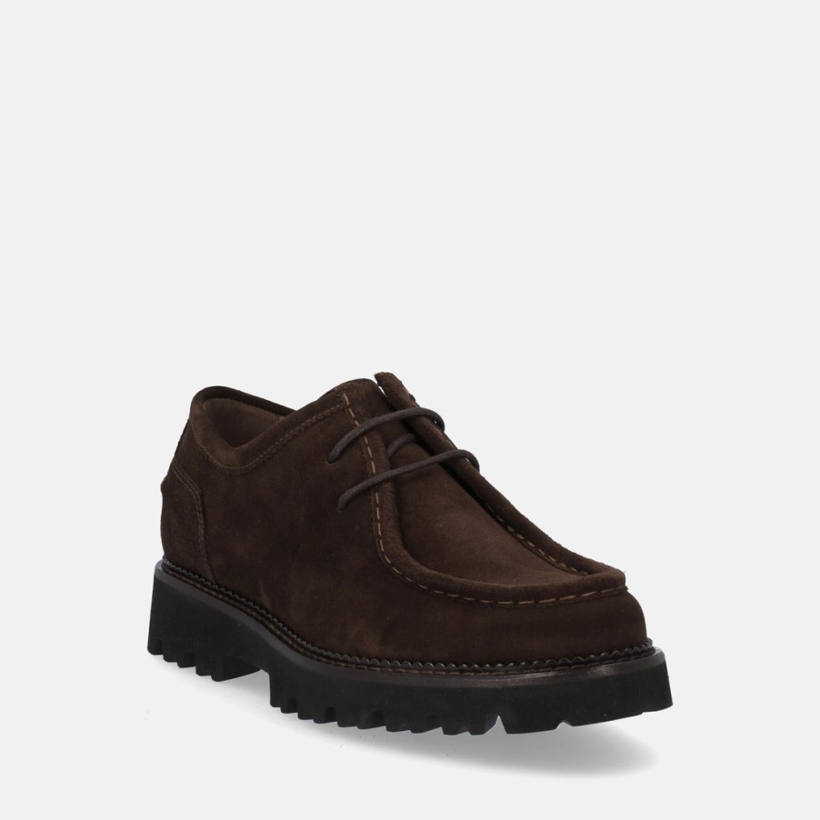 Man BLACK GARDENS | Nero Giardini Laced Shoes