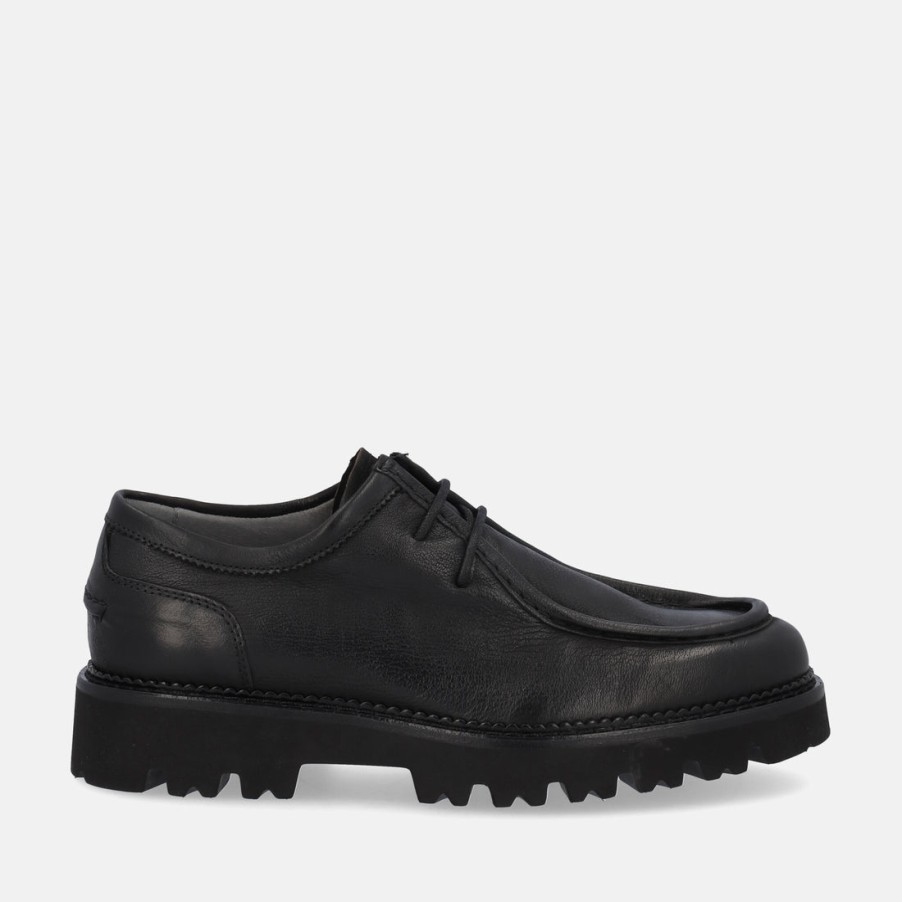 Man BLACK GARDENS | Nero Giardini Laced Shoes