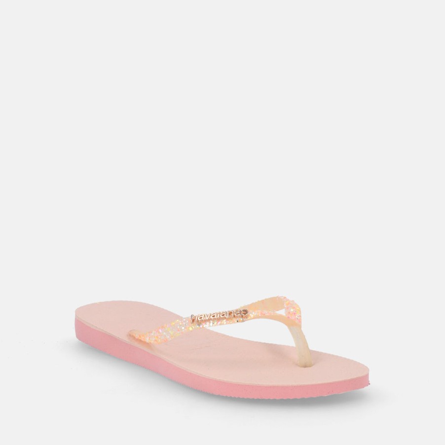 Woman HAVAIANAS | Havaianas Slim Glitter Flourish