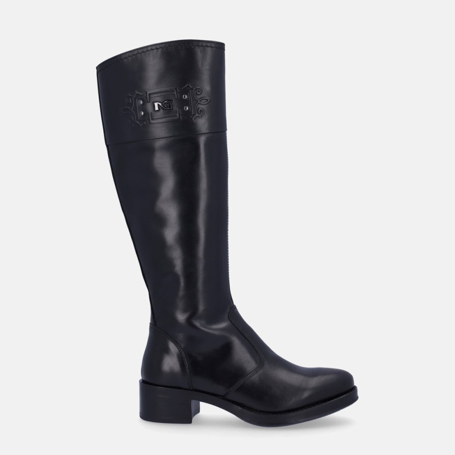 Woman BLACK GARDENS | Nero Giardini Women'S Boots In Leather