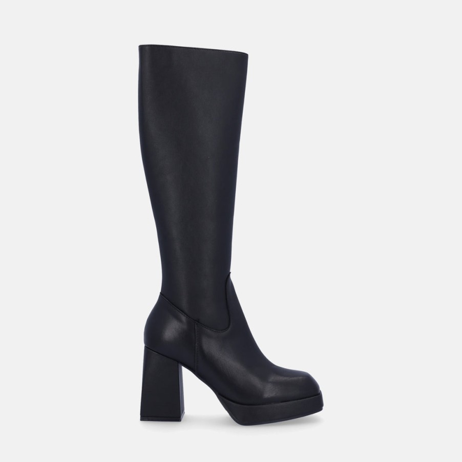 Woman KEYS | High Boot With Heel And Keys Platform