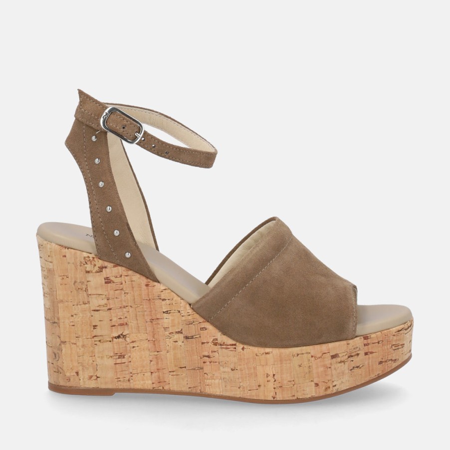 Woman BLACK GARDENS | Nero Giardini Wedge Sandals