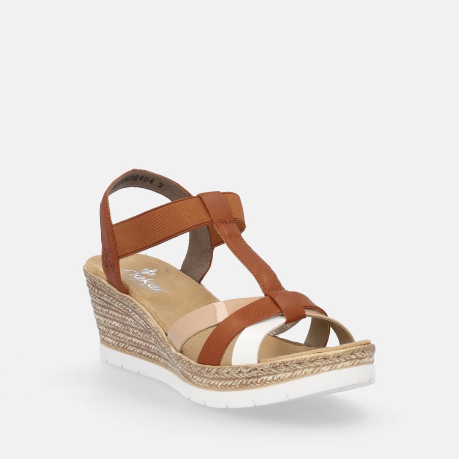 Woman RIEKER | Rieker Wedge Sandals