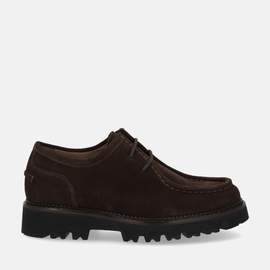 Man BLACK GARDENS | Nero Giardini Laced Shoes