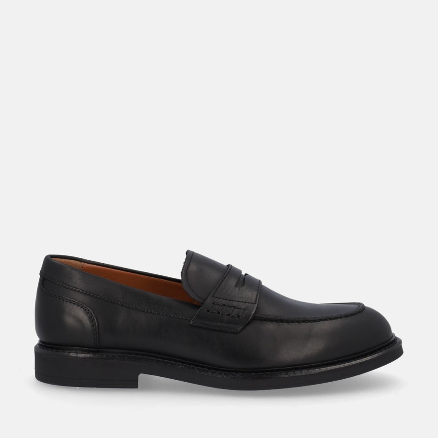 Man BLACK GARDENS | Nero Giardini Moccasins