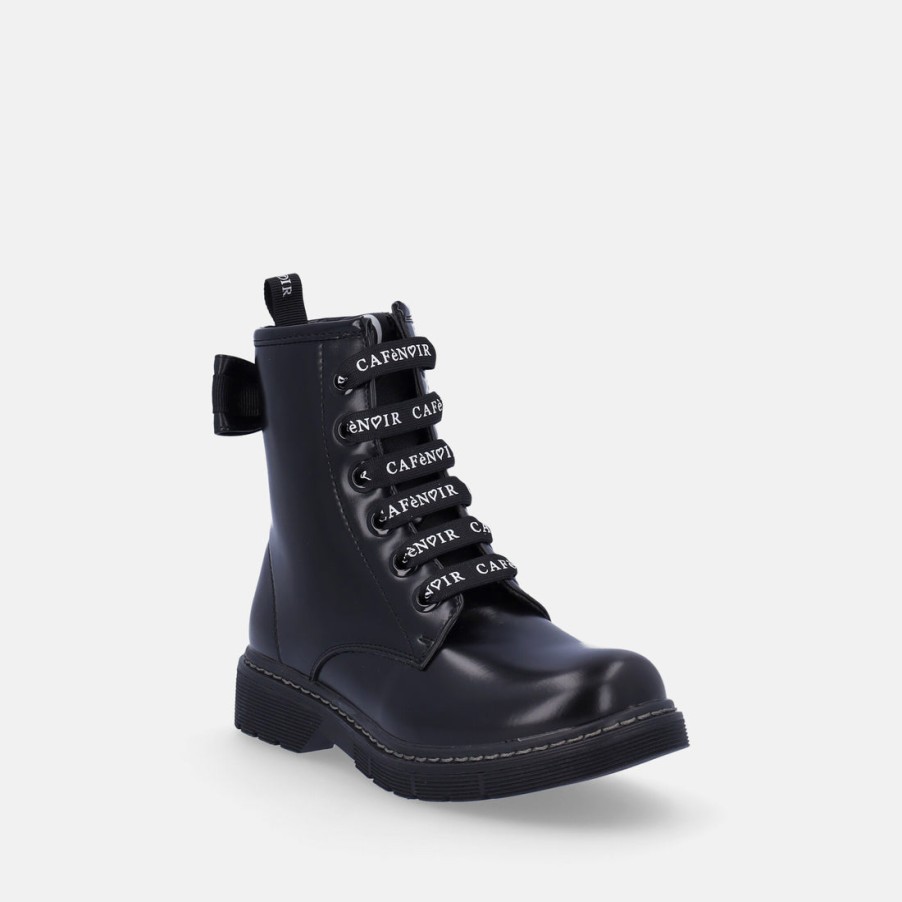 Children CAFENOIR | Cafenoir Children'S Combat Boots