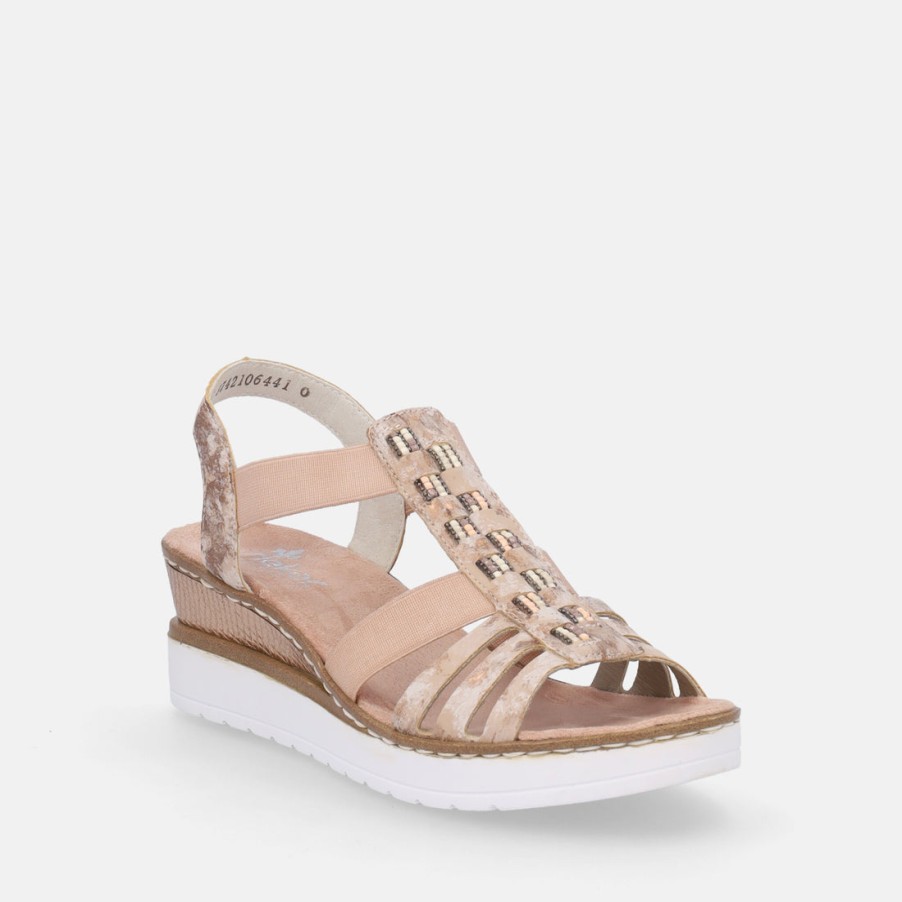 Woman RIEKER | Rieker Wedge Sandals