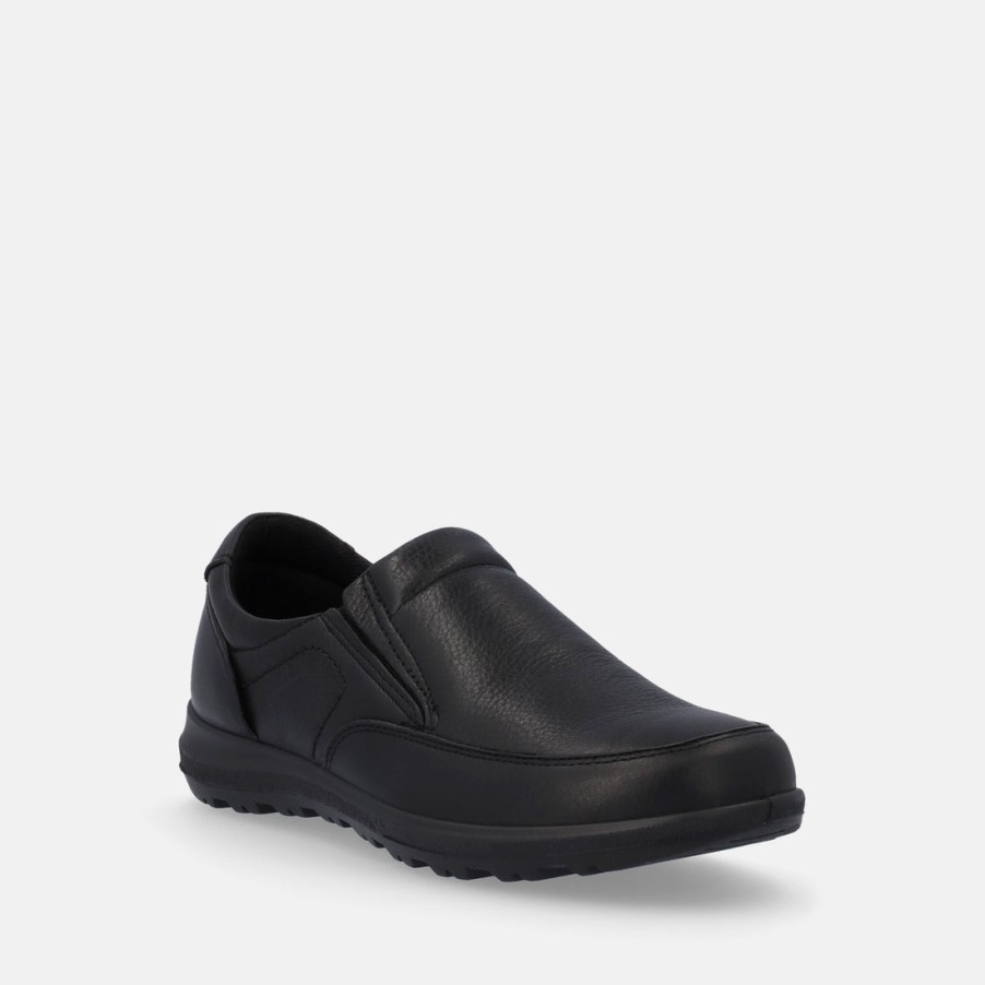 Man ENVAL | Enval Men'S Leather Loafers