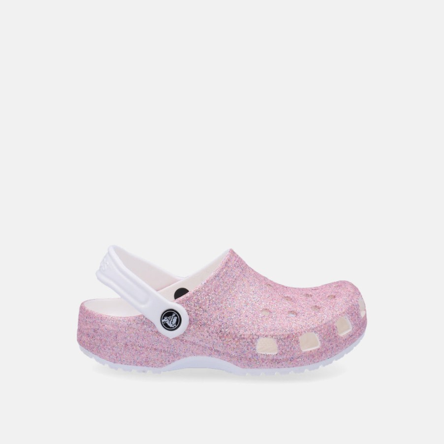 Children CROCS | Crocs Girl Slippers With Glitter