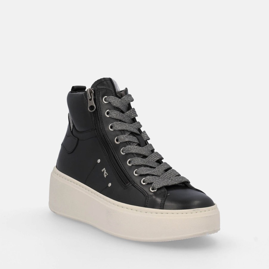 Woman BLACK GARDENS | Nero Giardini High Sneakers